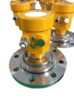 Transmisor de Nivel de Radar Sin Contacto de 80 GHz, Sensor de Nivel de Agua para Tanque de Aleación de Aluminio Anticorrosión, 4-20 mA RS485 0.5%