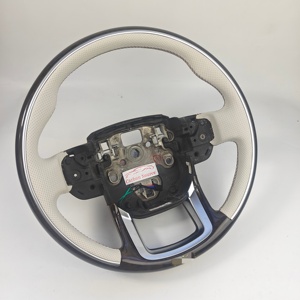 Volante Deportivo de Cuero y <span class=keywords><strong>Nogal</strong></span> de Alta Calidad TY para Modelos Land Rover Range Rover y Discovery con - Product Image 2