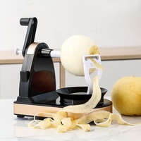 Met De Hand Gedraaide Appelschiller Multifunctionele Appelschiller Automatisch Fruitmes Een Magische Dunschiller Voor Het Schillen Van Peren