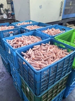 600*400*330 caisses de nidification ventilées pour l'expédition et le stockage/bac à fruits/bac à palettes en plastique