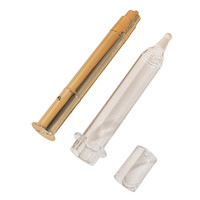Flacon Airless en Plastique pour Cosmétiques 5 10 15ml, Seringue à Sérum, Crème Contour des Yeux, Flacons Seringues Airless pour Cosmétiques, Tube Seringue Jetable