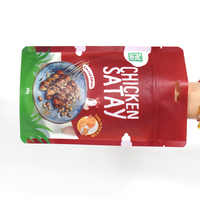 Sachets d'emballage Doypack personnalisés thermoscellables avec fermeture éclair pour aliments, sachets verticaux avec fenêtre et trou Euro pour aliments pour animaux de compagnie