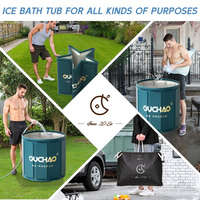 Bañera Plegable de Plástico para Adultos con Control de Temperatura, Portátil, para Uso en Interiores y Exteriores, Precio de Fábrica en China