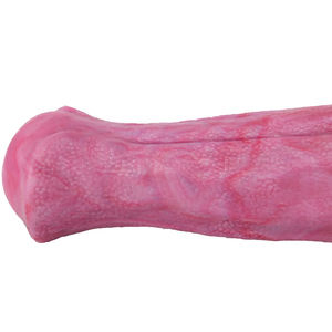 Le pénis de simulation l'épée de Dieu antique est le prototype de la poignée est une fusion de jouets sexuels lesbiens bleus et flammes - Product Image 2