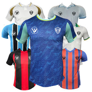 Jersey Sepak Bola Pria Dewasa Original Kaos Tim Sepak Bola 100% Poliester Cetak Transfer Panas Cepat Kering Bernapas Musim Panas Pendek - Product Image 3