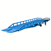 Plateforme élévatrice mobile électrique pour camions conteneurs de 6 à 15 tonnes, rampe de déchargement hydraulique pour le chargement de marchandises sur camions conteneurs