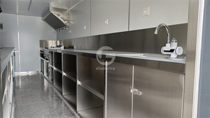 Nuevo Diseño Europeo de Bar en Contenedor de 20 pies para Uso Comercial, Módulos Prefabricados para Cafetería, Cocina en Contenedor - Product Image 5