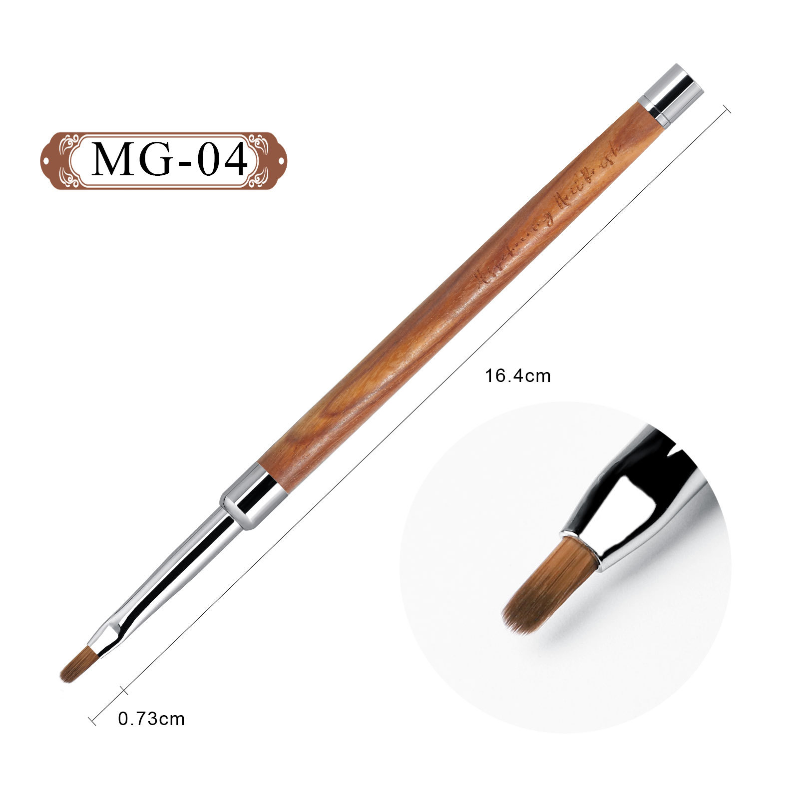 Multi-funcional palo mango Nail Art Pen-4