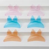 Super Jelly Pink Silicon Flat Keratin Pad Asian Korean Lash Lifting Shields Step One Reusable Lash Perming Lamination Rods