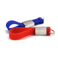 Bracelet en silicone personnalisé, clé USB en caoutchouc la plus vendue