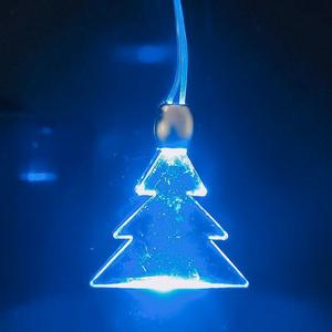 Pendentif à breloque <span class=keywords><strong>de</strong></span> <span class=keywords><strong>sapin</strong></span> <span class=keywords><strong>de</strong></span> Noël avec lumière verte Collier LED Colliers lumineux en acrylique pour la promotion Gifs <span class=keywords><strong>de</strong></span> Noël - Product Image 4