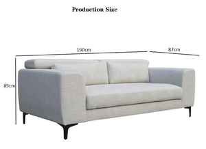 Personalizzazione moderna Pop Art Deco due posti divano in tessuto e Love Seat soggiorno mobili per Villa e <span class=keywords><strong>officina</strong></span> - Product Image 5