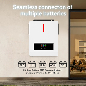 Gcsoar ON GRID Off Grid năng lượng mặt trời Hybrid biến tần 4.2KW 24V 220VAC được xây dựng trong 120A MPPT năng lượng mặt trời <span class=keywords><strong>CHARGE</strong></span> <span class=keywords><strong>CONTROLLER</strong></span> <span class=keywords><strong>Inverter</strong></span> Off <span class=keywords><strong>Inverter</strong></span> - Product Image 4