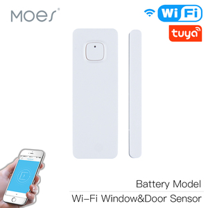 Capteur de contact magnétique sans fil pour porte, application Tuya Smart Life, contrôle à distance, alarme d'entrée intelligente pour porte et fenêtre, alarme anti-cambriolage intelligente wifi pour la maison - Product Image 2