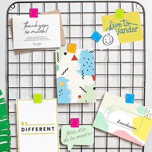Hot 8pcs/bag Cross-Border <strong>Clip</strong> Note Organizer Colorful Metal Magnet <strong>Clip</strong> for Whiteboard Refrigerator Whiteboard Clamp - Product Image 6