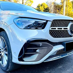 ฝาครอบตะแกรงไฟตัดหมอกกันชนหน้า StarNav สำหรับ GLE-Class W167 C167 GLE450 GLE53 AMG 2024+ สติ๊กเกอร์ช่องดักอากาศด้านหน้า - Product Image 3