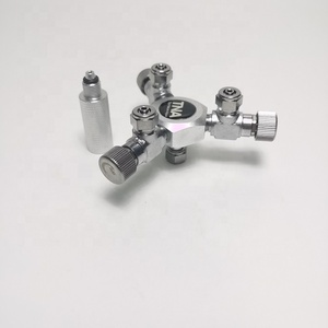 <span class=keywords><strong>Aquarium</strong></span> Fish Tank Acier Inoxydable 3 Voies CO2 Splitter Fine Tuning Valve - Product Image 5