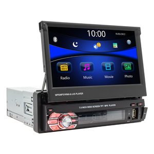 Venta al por mayor solo Din 7 pulgadas pantalla táctil estéreo Auto Car Mp5 Player <span class=keywords><strong>Android</strong></span> 1 Din navegación Gps para coche Audio estéreo REPRODUCTOR DE DVD - Product Image 1