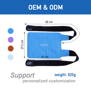 Ginocchiera sportiva con Gel caldo e freddo borsa del ghiaccio protezione cinghia di raffreddamento a distorsione per la gestione degli infortuni sportivi - Product Image 3