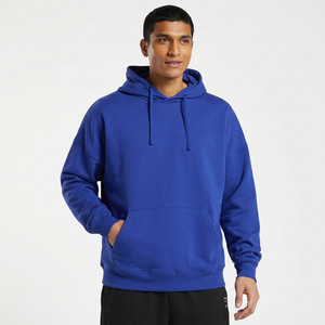 Sudadera con Capucha de Felpa Gruesa 100% Algodón, Corte Holgado, Personalizable, Fabricante de Sudaderas Extra Grandes de Alta Calidad para Hombre - Product Image 1
