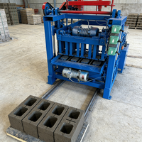 Machine à fabriquer des briques creuses à 3 trous, machine à fabriquer des blocs de béton, petite machine manuelle à fabriquer des briques