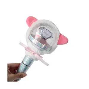 Kpop Concert Light Stick Covers South Korean Pop Culture Group Fans Plush Lightstick Cover OEM Bear Jst Unisex Eco Teddy Bear /