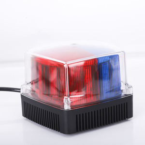 Rachat élevé 22mm DC12V lumière stable coque en plastique montée sur véhicule lumière d'alarme avec lumière de cigarette - Product Image 2