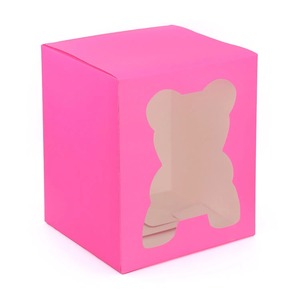 กล่องของขวัญกระดาษแบบกำหนดเองพร้อมหน้าต่าง - Product Image 2