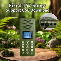 Vente en gros usine, logo personnalisable, 2400mAh, Boîte MP3 numérique multifonction électronique pour appels de chasse, sons d'oiseaux, appels de canards et appels de prédateurs