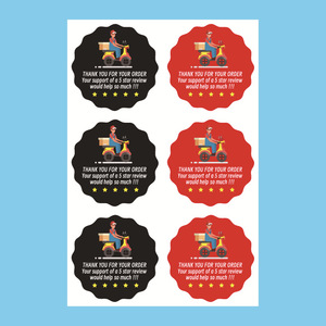 Etiqueta <span class=keywords><strong>de</strong></span> calificación <span class=keywords><strong>de</strong></span> la <span class=keywords><strong>bolsa</strong></span> <span class=keywords><strong>de</strong></span> entrega, conductor <span class=keywords><strong>de</strong></span> entrega personalizado, pegatinas <span class=keywords><strong>de</strong></span> calificación <span class=keywords><strong>de</strong></span> agradecimiento, revisión <span class=keywords><strong>de</strong></span> 5 estrellas, etiquetas <span class=keywords><strong>de</strong></span> entrega - Product Image 3