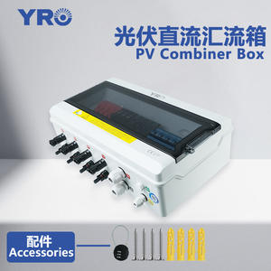 Caja Combinadora Fotovoltaica Yro de 4 Entradas y 1 Salida 1000V con Interruptor de Circuito y Protección contra Rayos, Impermeable, para Montaje en Pared - Product Image 5