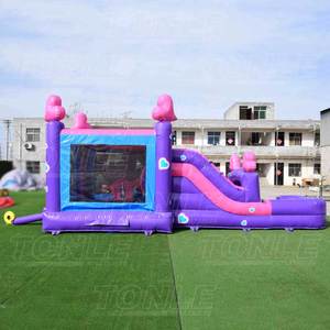 Thương Mại Lớn Ngoài Trời Trẻ Em Inflatable Unicorn Bouncer Nhảy Moonwalk Thoát Nhà Pvc Với Trượt Nước Unicorn Bouncy Castle - Product Image 6