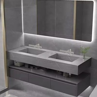 HLK Distributeur de Savon Automatique Multifonctionnel avec Capteur et Séchoir à Mains en Acier Inoxydable 304, Finition Chromée, à Trou Unique, pour Cuisine