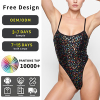 Combinaison de danse exotique pour femmes en nylon personnalisé, ornée de strass AB dorés, combinaison sexy pour femmes, combinaison de danse de discothèque