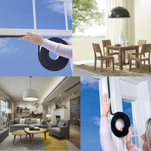 ספק מקצועי epdm גומי דבק קלטת סגור תא ספוג גומי רצועת חותם 20*5 10*5 - Product Image 5