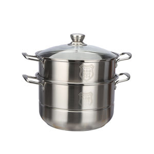 現代のスチームクッキング魚ステンレス鋼304キッチン金属蒸し鍋 - Product Image 2