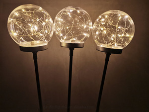Paquete de 3 Luces Decorativas de Alambre de Cobre de 70 cm (alto) a Prueba de Agua, Luces LED para Caminos de Jardín, Césped, Navidad y Decoraciones de Pasillos - Product Image 5