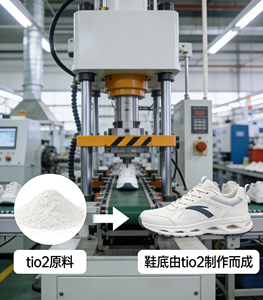Dióxido de Titanio Anatase en Venta, Utilizado en Calzado, Suelas de Zapatos Resistentes al Desgaste, Pigmento de Dióxido de Titanio TiO2 - Product Image 1