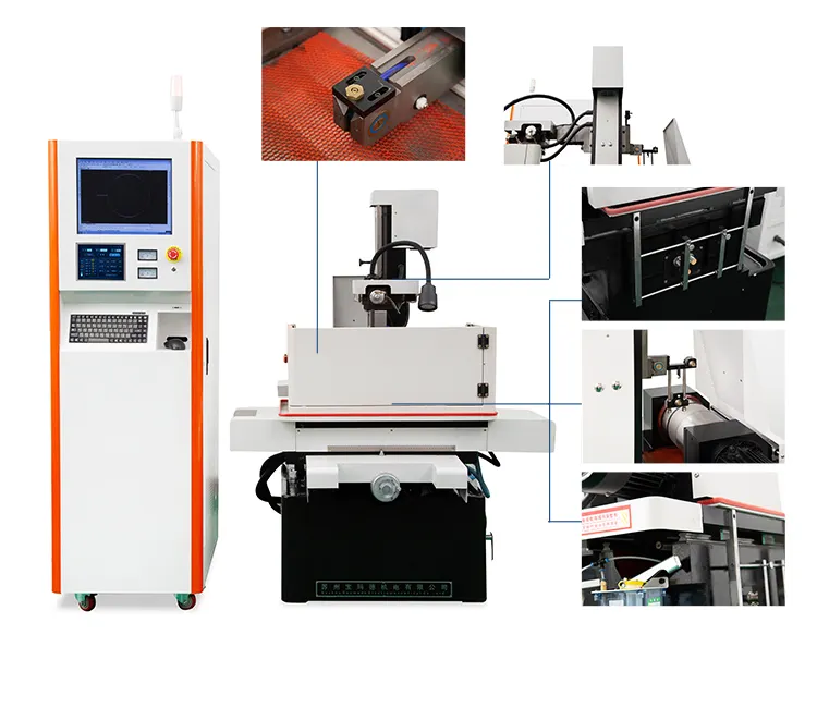 Trung Quốc Ningbo làm cho CNC dây cắt EDM Máy dk7745