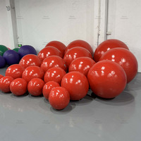 Ballon gonflable géant personnalisé en PVC, coloré, pour événements promotionnels, forme ronde