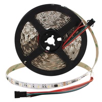 Bande numérique RGBW 5050 60 diodes/M IC UCS2904 10 20 Pixels, bande de couleur 5050 RGBW 24V adressable