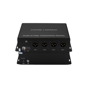 Recomendación Good Thing: Conversor de Audio Balanceado XLR de 4 Canales a Fibra Óptica, Estándar de Transmisión, Audio Analógico Balanceado - Product Image 3