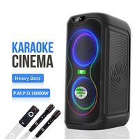 Altavoz Portátil Impermeable DP-2613 de 60W con Micrófono Inalámbrico e Iluminación RGB para Fiestas, Uso Comercial, OEM/ODM, Altavoces para Fiestas al Aire Libre