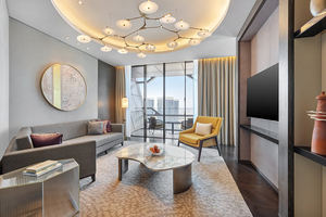 ชุดเฟอร์นิเจอร์ห้องนอน<span class=keywords><strong>โรงแรม</strong></span>หรู ออกแบบตามสั่ง สไตล์โมเดิร์น ระดับ 5 ดาว สำหรับธุรกิจ<span class=keywords><strong>โรงแรม</strong></span> ครบชุด ห้องพักสำหรับแขก นำเข้าจากจีนโดยตรง - Product Image 4