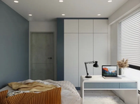 Vollgroßes Murphy-Bett mit Kleiderschrank und Schubladen, Faltbares Stauraum-Schlafzimmermöbel im Modernen Design