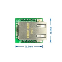 Microcontrolador USR-ES1 W5500, convertidor SPI a LAN/ Ethernet, TCP / IP 51/STM32, Programa sobre W5100, nuevo
