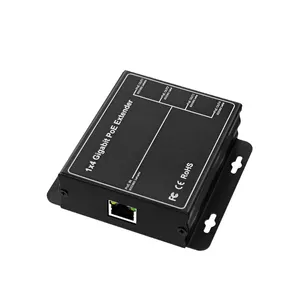 Indoor High-power Gigabit POE Repeater Extender 1 In 4 Out Standard 90W