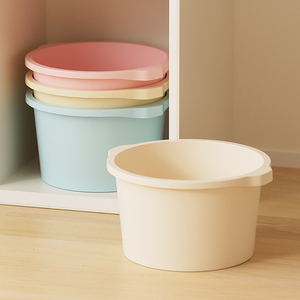 Baignoire pour les pieds extra-large, extra-haute, à haute résistance, avec massage par picots, palette de couleurs polyvalente, poignée élargie, empilable, gain de place - Product Image 2