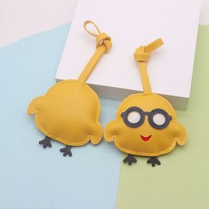 Llavero de Animal Bonito y Duradero de Cuero PU Amarillo Impermeable, Colgante para Bolso, Regalo Promocional, Venta Caliente - Product Image 4