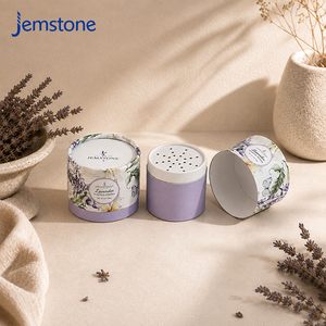 Emballage personnalisé en tube de carton biodégradable pour shampoing sec en poudre, tube en papier kraft cosmétique avec tamis - Product Image 2
